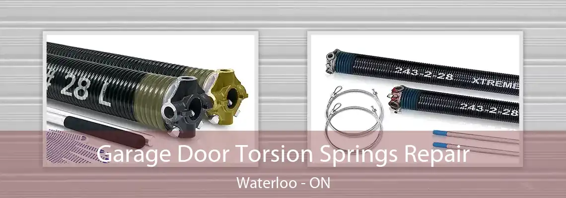 Garage Door Torsion Springs Repair Waterloo - ON