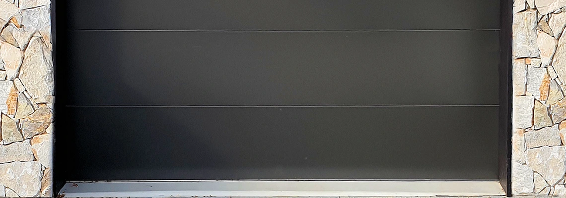 Overhead Black Garage Door Installation in Waterloo, Ontario