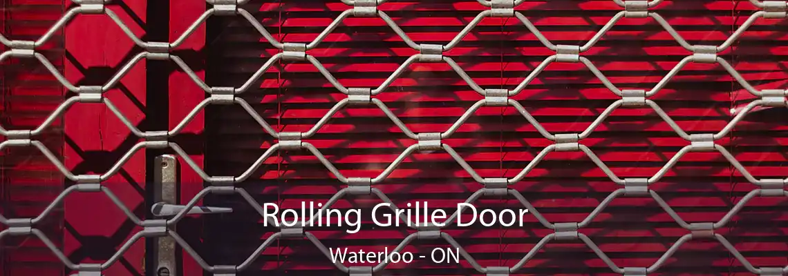  Rolling Grille Door Waterloo - ON